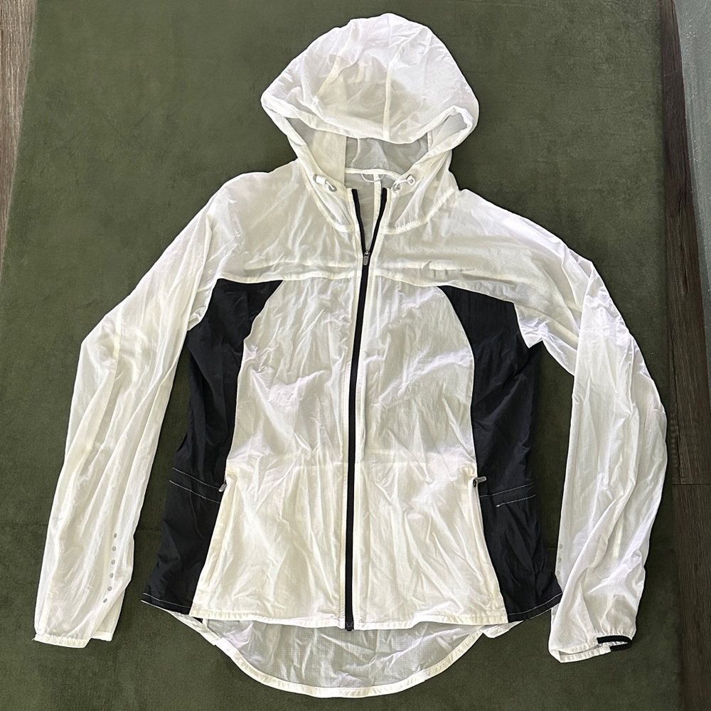 Nike Women's Black and White Lightweight Jacket